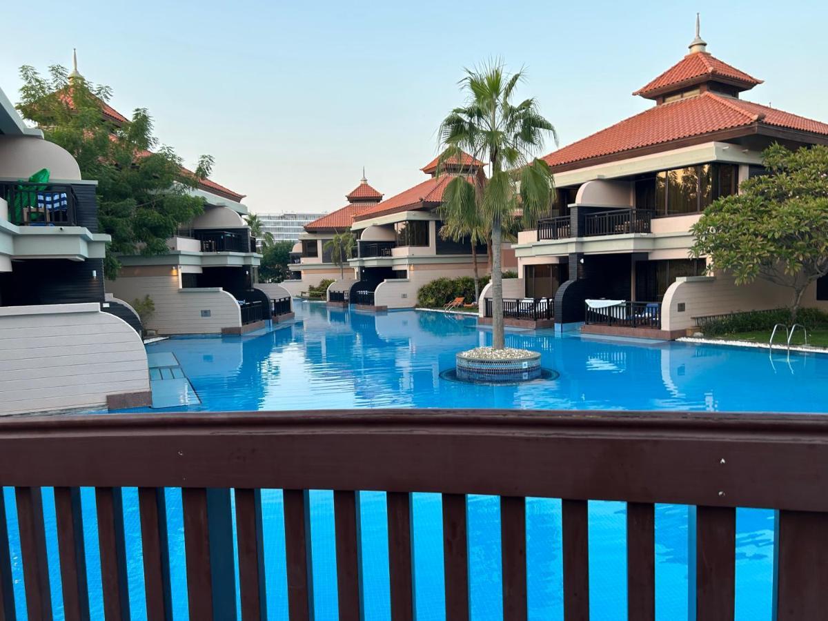 Marvelous Private Beach Apartment In Palm Dubai Within Anantara 5 Star Resort מראה חיצוני תמונה
